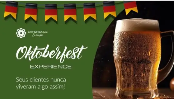 Oktoberfest na Experience Lounge: uma imersão na cultura alemã