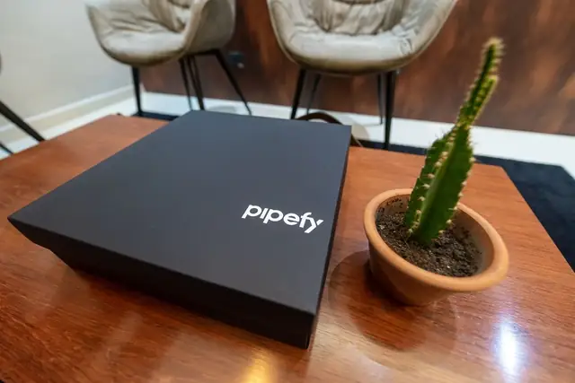 Registro do evento da Pipefy
